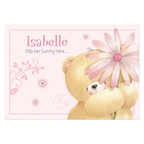 Personalised Forever Friends Big Flower Placemat £7.99